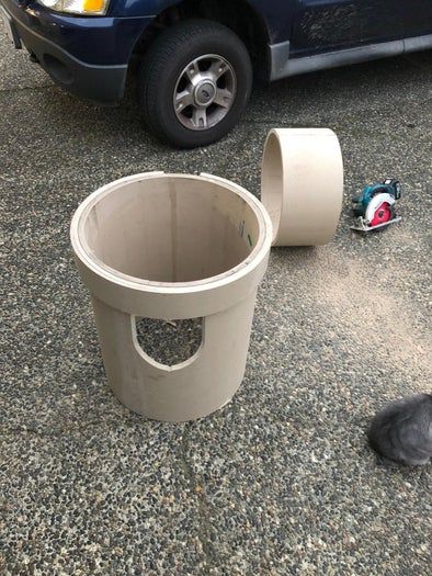 用废纸筒给猫咪搭建迷你城堡，低成本又暖心的宠物屋DIY-第12张图片-趣作屋