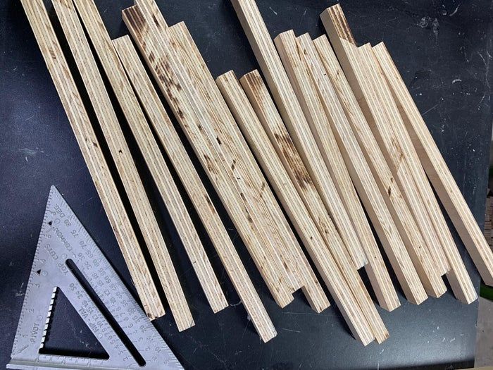 胶合板手工制作狗狗餐具架教程-第5张图片-趣作屋