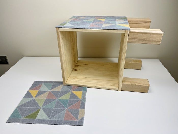 低成本手工打造现代猫咪小屋教程-第14张图片-趣作屋