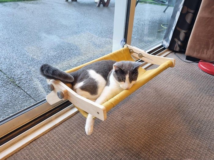 自制可移动猫咪吊床教程，材料费不到100元-第32张图片-趣作屋