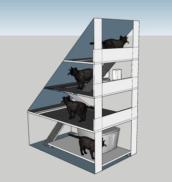 低成本DIY嵌入式猫爬架教程，省钱又实用的猫咪玩耍空间-第6张图片-趣作屋