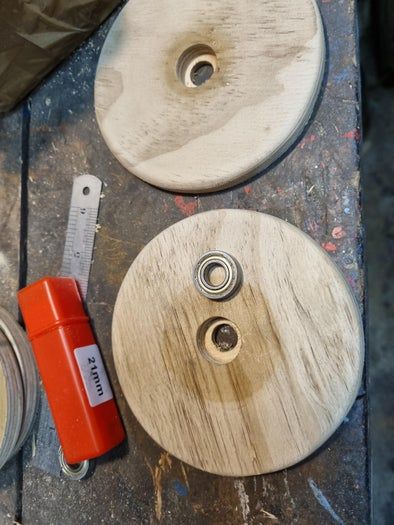 手工制作猫咪转轮抓挠玩具教程-第13张图片-趣作屋