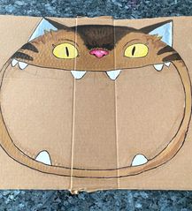 手工制作龙猫猫巴士猫咪窝教程，超萌又实用！-第9张图片-趣作屋