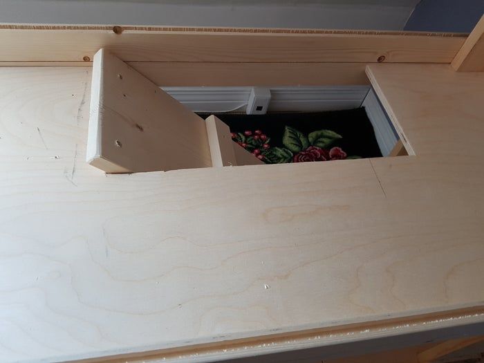 低成本双层兔窝DIY教程，带坡道和可拆卸栅格-第21张图片-趣作屋