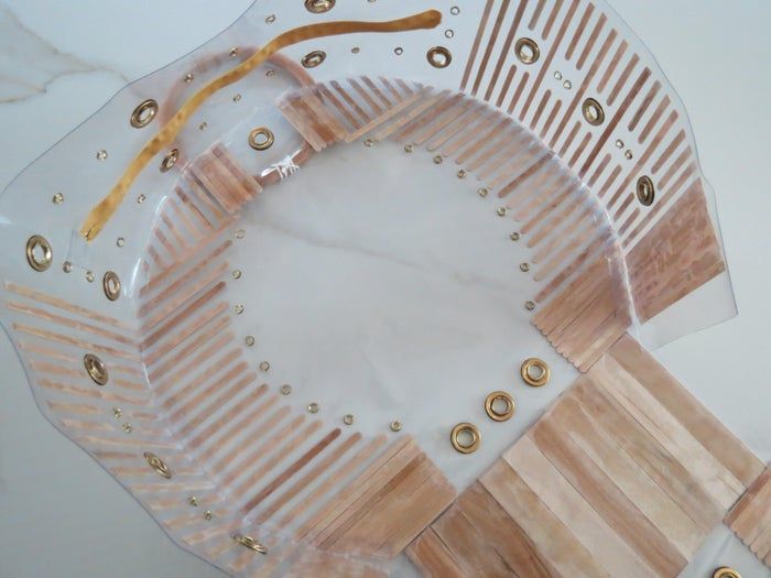 DIY宠物鸟时尚竹编风包包制作教程-第26张图片-趣作屋