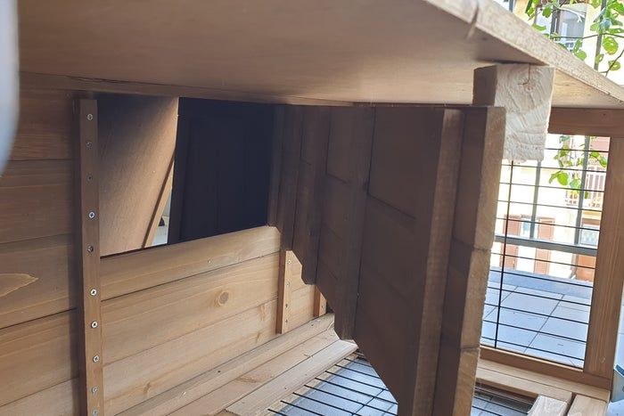 低成本自制防潮兔笼托盘，轻松解决清理难题-第17张图片-趣作屋