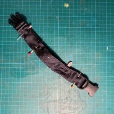 旧领带改造宠物蝴蝶结项圈手工教程-第10张图片-趣作屋