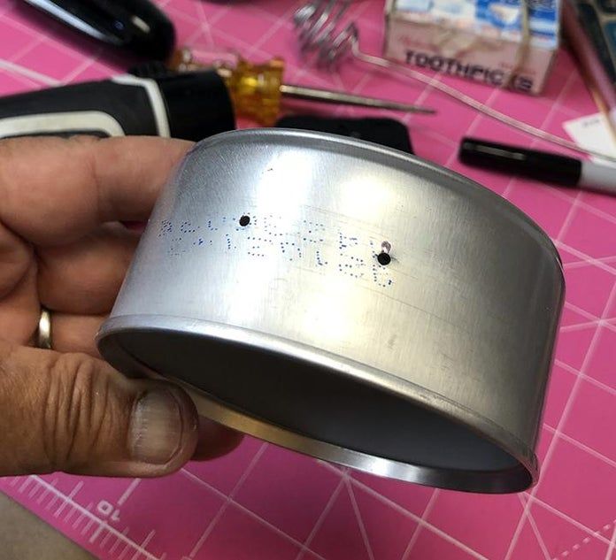 用猫粮罐头制作可爱迷你时钟教程-第8张图片-趣作屋