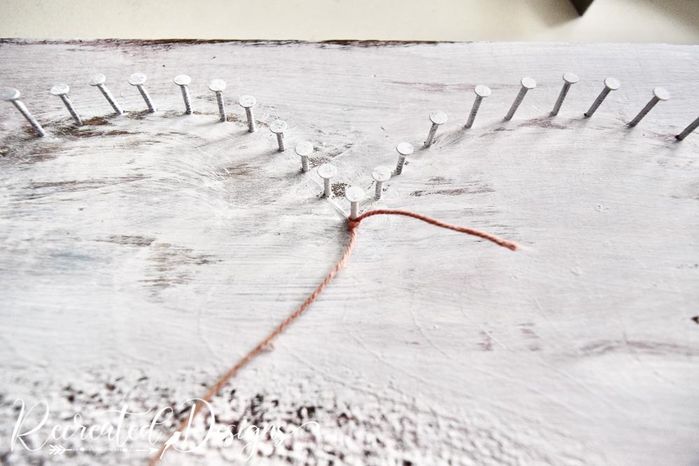 废旧木板变艺术品：简单复古风绳艺教程-第7张图片-趣作屋