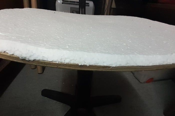 旧物改造:用垃圾堆里的材料翻新旋转椅-第5张图片-趣作屋 旧物改造:用垃圾堆里的材料翻新旋转椅-第5张图片-趣作屋