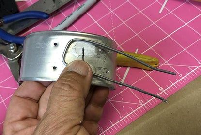 用猫粮罐头制作可爱迷你时钟教程-第11张图片-趣作屋