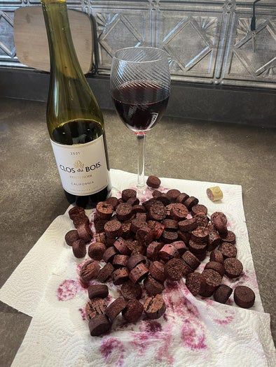 用酒瓶塞DIY墙面装饰品教程-第9张图片-趣作屋