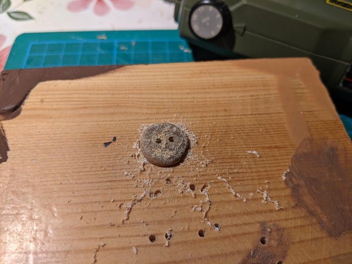 牛油果核DIY小纽扣制作教程-第17张图片-趣作屋