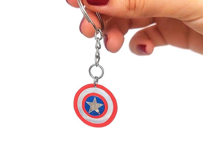 用饮料罐制作佩吉·卡特和美国队长盾牌配饰教程-第3张图片-趣作屋 用饮料罐制作佩吉·卡特和美国队长盾牌配饰教程-第3张图片-趣作屋