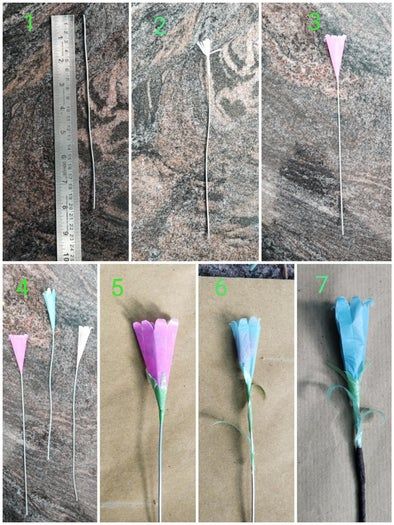 用塑料袋DIY家居装饰花束教程-第35张图片-趣作屋 用塑料袋DIY家居装饰花束教程-第35张图片-趣作屋