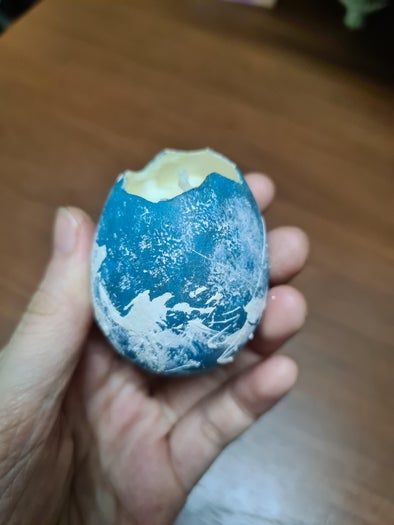 用蛋壳做双层香薰蜡烛的超简单教程-第11张图片-趣作屋