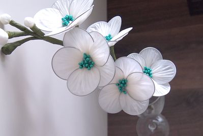 用塑料袋DIY环保塑料花教程-第16张图片-趣作屋