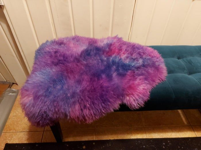 用头发染剂制作银河风格羊皮教程-第1张图片-趣作屋