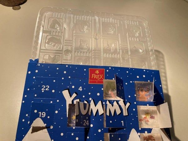 废旧巧克力日历模具改造石膏装饰品教程-第3张图片-趣作屋