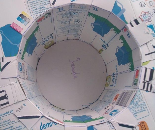 用牛奶包装制作防晒又防水的帽子教程-第26张图片-趣作屋 用牛奶包装制作防晒又防水的帽子教程-第26张图片-趣作屋