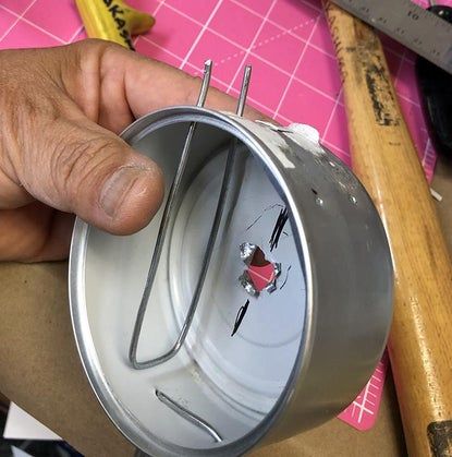 用猫粮罐头制作可爱迷你时钟教程-第12张图片-趣作屋