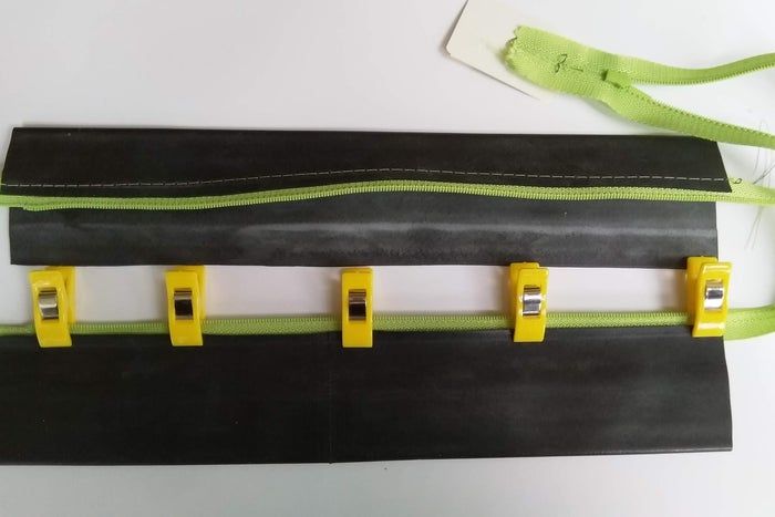 废旧自行车内胎制作拉链包教程-第19张图片-趣作屋 废旧自行车内胎制作拉链包教程-第19张图片-趣作屋