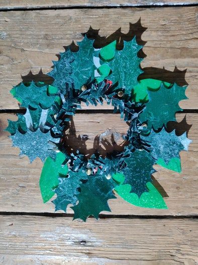 回收塑料制作环保圣诞花环教程-第27张图片-趣作屋 回收塑料制作环保圣诞花环教程-第27张图片-趣作屋