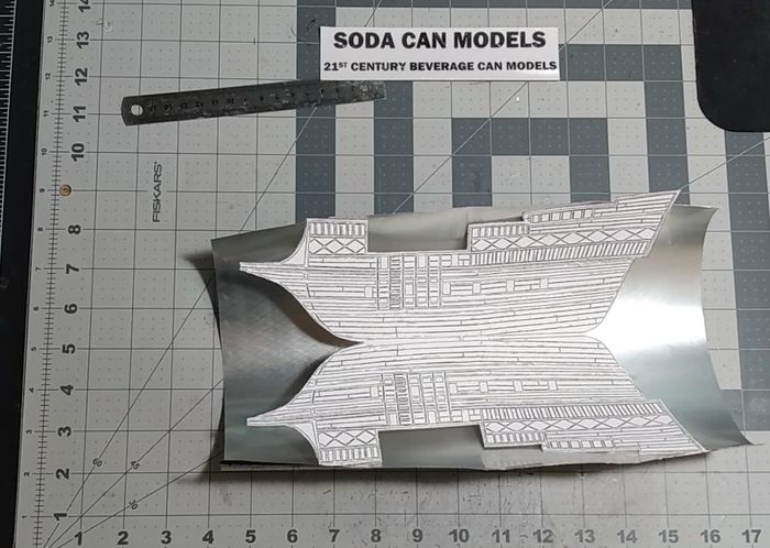 易拉罐制作大帆船模型教程-第3张图片-趣作屋 易拉罐制作大帆船模型教程-第3张图片-趣作屋