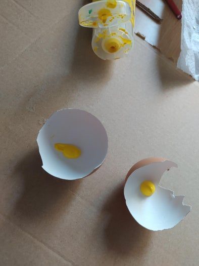 用鸡蛋壳做多彩马赛克装饰的简单方法-第6张图片-趣作屋