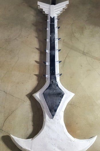 低成本DIY威震天剑教程，简单易学无需电动工具-第3张图片-趣作屋