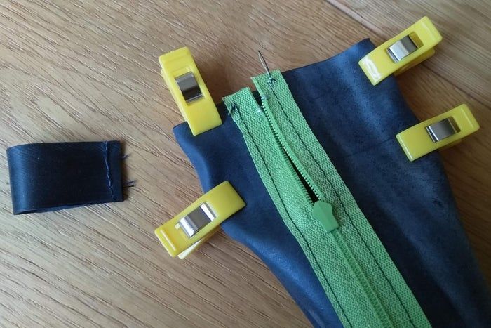 废旧自行车内胎制作拉链包教程-第23张图片-趣作屋 废旧自行车内胎制作拉链包教程-第23张图片-趣作屋