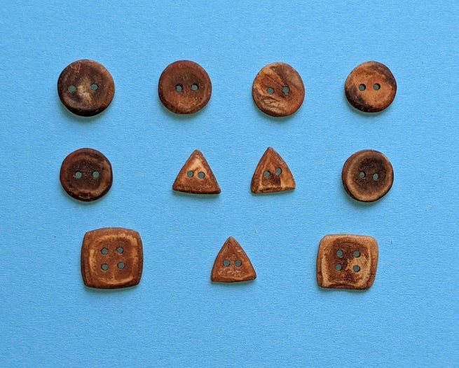 牛油果核DIY小纽扣制作教程-第2张图片-趣作屋