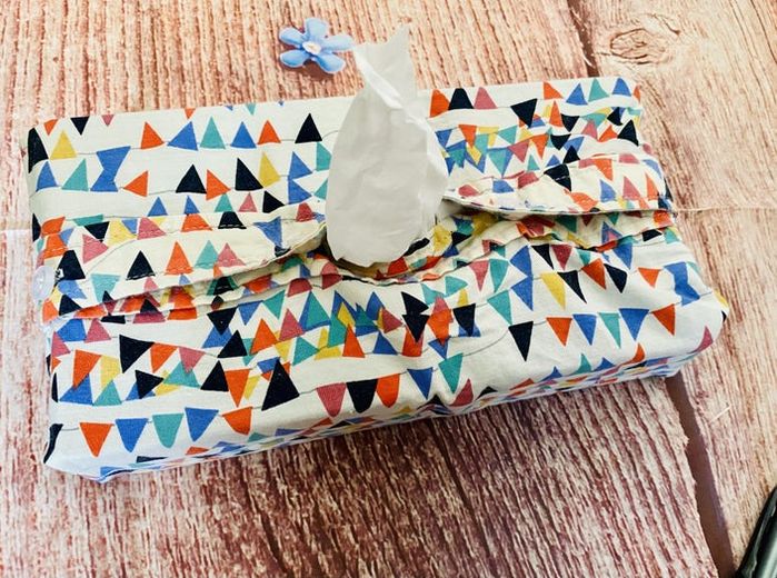 旧衬衫改造超酷纸巾盒教程-第1张图片-趣作屋