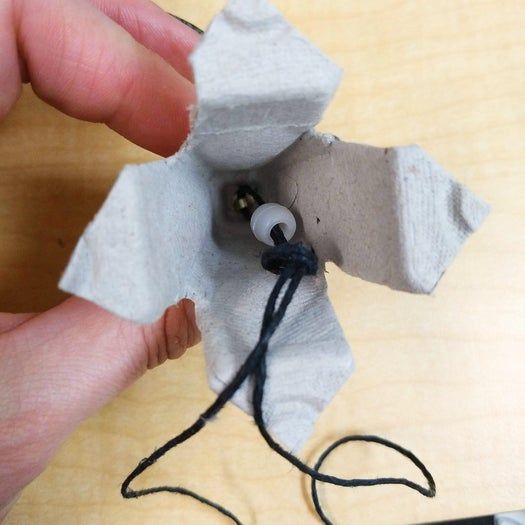 零预算回收利用手工制作悬挂铃铛教程-第6张图片-趣作屋