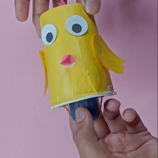 简单又有趣的橡皮筋驱动移动玩具制作教程-第16张图片-趣作屋 简单又有趣的橡皮筋驱动移动玩具制作教程-第16张图片-趣作屋