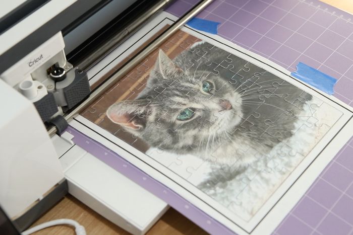 用废旧麦片盒制作猫咪拼图教程-第12张图片-趣作屋