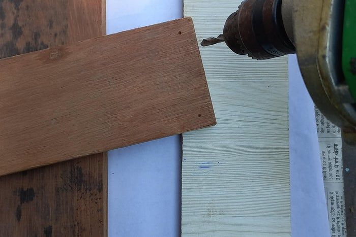 简单几步教你用木块制作墙面挂架-第9张图片-趣作屋