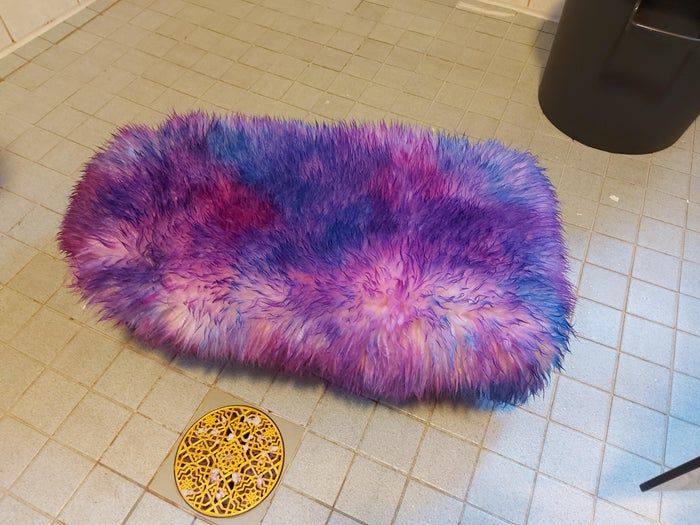 用头发染剂制作银河风格羊皮教程-第14张图片-趣作屋