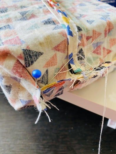 旧衬衫改造超酷纸巾盒教程-第22张图片-趣作屋