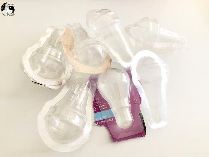 用废弃塑料制作创意水泥灯泡花盆-第2张图片-趣作屋