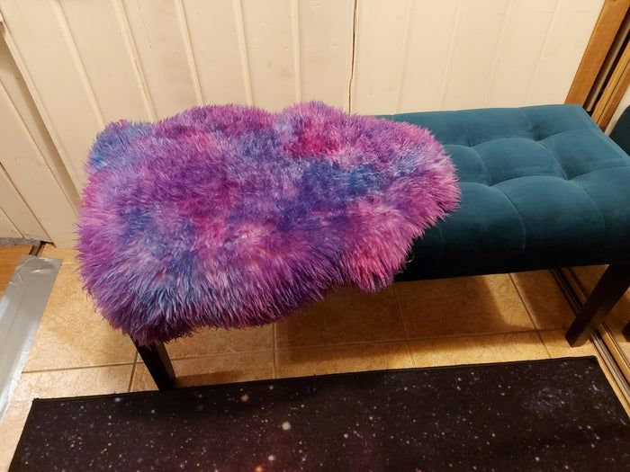 用头发染剂制作银河风格羊皮教程-第16张图片-趣作屋