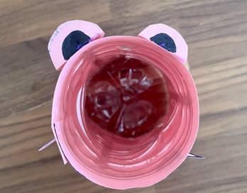 简易环保塑料瓶改造存钱罐教程-第12张图片-趣作屋