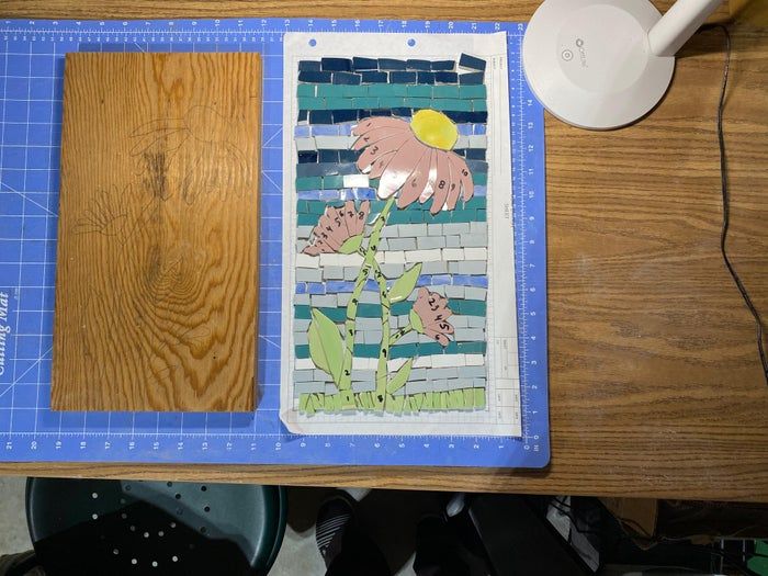 用回收材料制作低成本马赛克艺术品教程-第21张图片-趣作屋