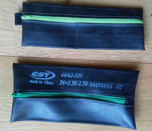 废旧自行车内胎制作拉链包教程-第3张图片-趣作屋 废旧自行车内胎制作拉链包教程-第3张图片-趣作屋