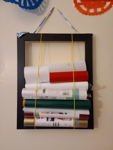 废旧相框改造收纳架教程-第2张图片-趣作屋