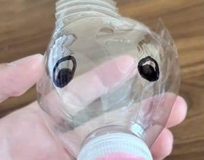 简易环保塑料瓶改造存钱罐教程-第15张图片-趣作屋