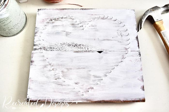 废旧木板变艺术品：简单复古风绳艺教程-第6张图片-趣作屋