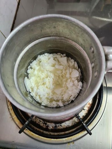 用蛋壳做双层香薰蜡烛的超简单教程-第4张图片-趣作屋