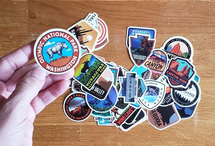 用复古行李箱打造国家公园贴纸墙面艺术-第19张图片-趣作屋 用复古行李箱打造国家公园贴纸墙面艺术-第19张图片-趣作屋