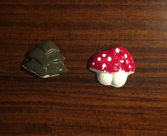 废旧巧克力日历模具改造石膏装饰品教程-第10张图片-趣作屋